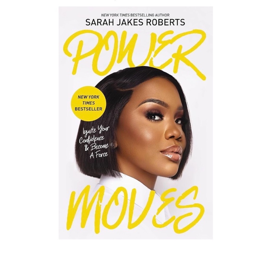 New Hardcove Book Power Moves by Sarah Jakes Roberts